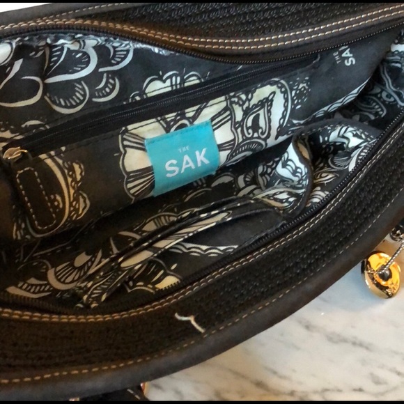 The Sak crochet black shoulder bag - Picture 4 of 5